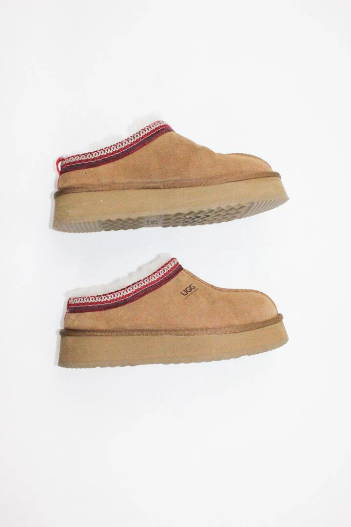 SHOES, UGG, BROWN/RED, 41 - Image 5